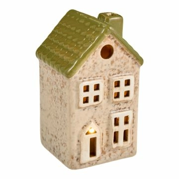 LED-Haus Dach, grün, 10.2 cm
