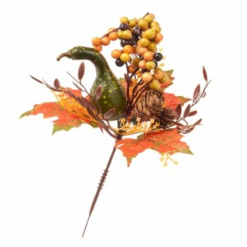 Deko-Stecker Ernte, Zapfen/Beeren