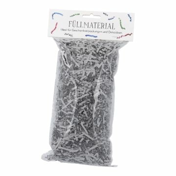 Füllmaterial Papier, hellgrau, 50 g