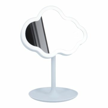 LED-Spiegel Form, Wolke/blau, 26 cm
