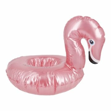 Getränkehalter Flamingo, aufblasbar, 20 cm