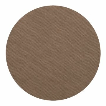 Platzset Struktur, rund/braun, 38 cm