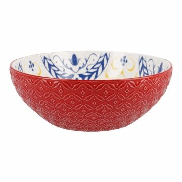Schale China, Blume Nr. 3, Relief, 20 cm