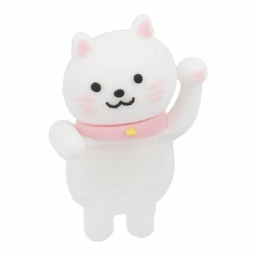 Handysticker-Figur, Katze/pink