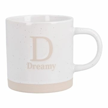 Becher Buchstabe/Feeling, Dreamy, 380 ml