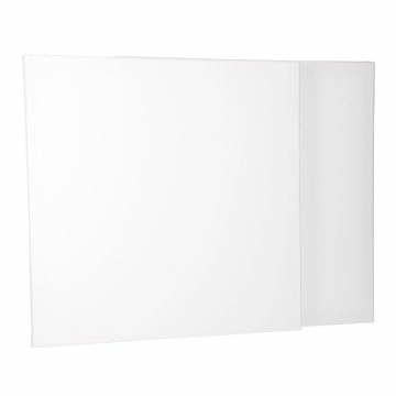 2er Set Leinwand, 40 x 40 cm