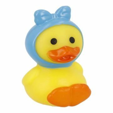 Ente Mini mit Hut, Schleife, 5.5 cm