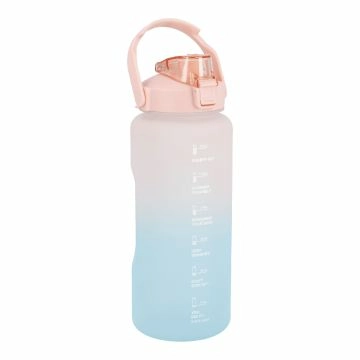 Trinkflasche Motivation, rosa, 2 l