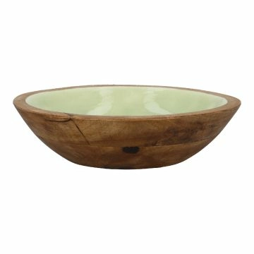 Deko-Schale Mango, farbig/grün, 25 cm
