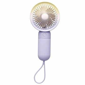 Ventilator Regenbogen, lila, 18 cm