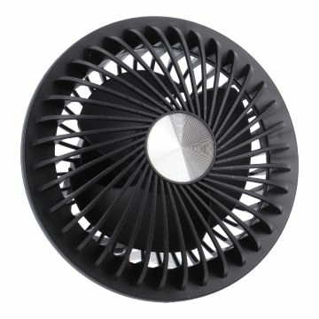 Ventilator, stehend/hängend, schwarz, 13 cm