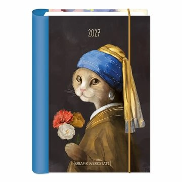 Terminplaner 2027, Tierisch kunstvoll