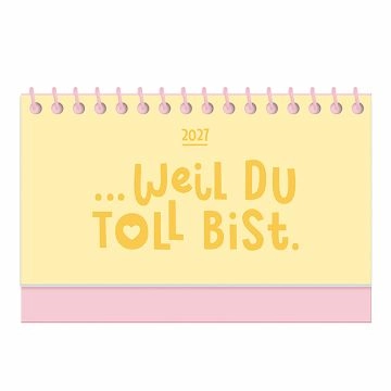 Mini-Kalender Color Up 2027, Wie toll du bist