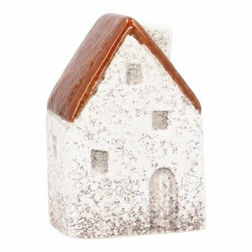 Haus Farbdach, hellbraun, 7.8 cm