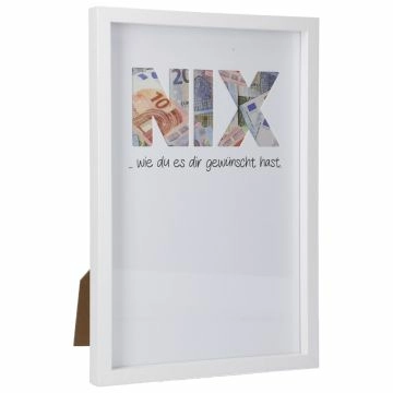 Bilderrahmen Geldgeschenk, Nix, 20 x 30 cm