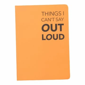 Notizbuch Neon, A5, Loud/orange