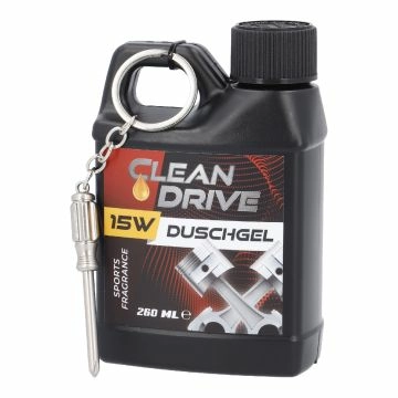 Duschgel Ölkanister mit Werkzeug, Drive, 260 ml