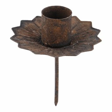 Kranzkerzenhalter Stabkerze, Rost