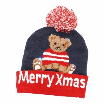 LED-Mütze Xmas, Teddy