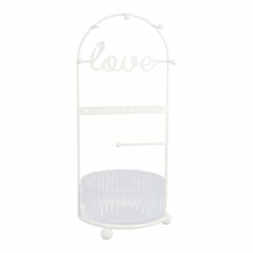 Schmuckständer Love, weiß, 25 cm