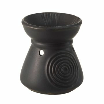 Duftlampe, schwarz