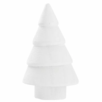 Tanne Stufen, weiß/breit, 8 cm