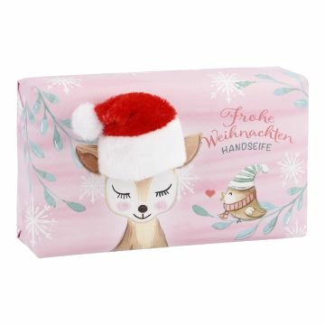 Seife mit Deko, Weihnachten, Rentier, 150 g