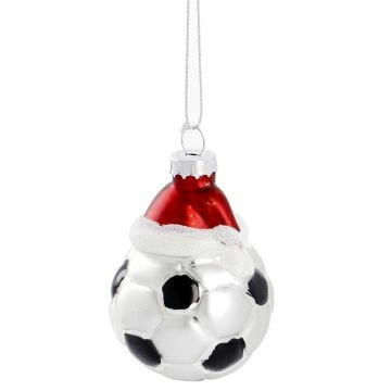 Anhänger Fußball, Mütze, 8 cm