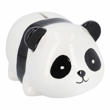 Spardose Tier, Panda, 16 x 9 cm