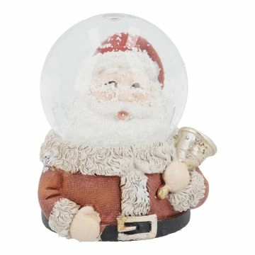 Schneekugel Xmas-Motiv, Weihnachtsmann, 4.5 x 6 cm