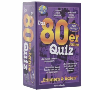 Quizspiel Jahrgang, 80er