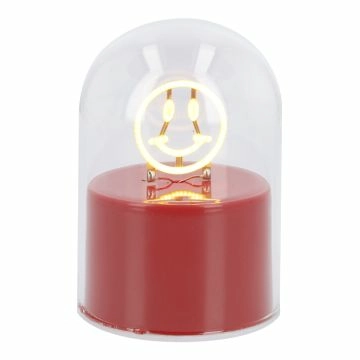 LED-Leuchte Smiley, rot, 7 x 10 cm
