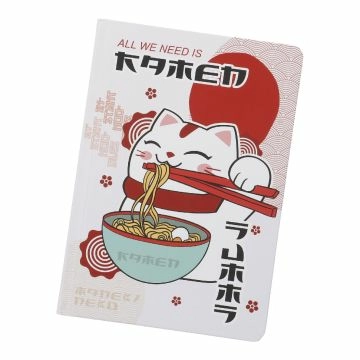 Notizbuch Japan, A5, Katze