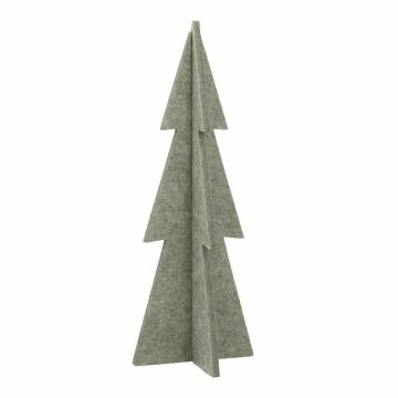 Filz-Tanne, grün/faltbar, 40 cm