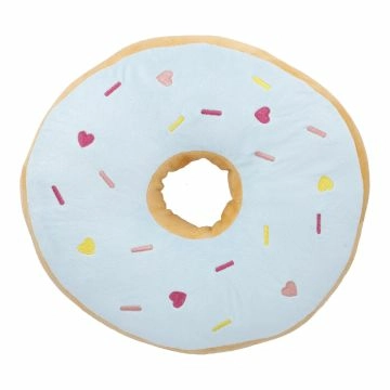 Kissen Donut, hellblau, 31 cm
