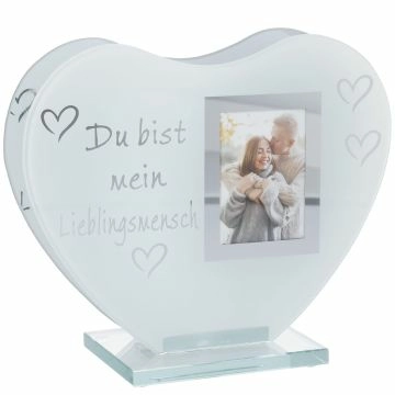 LED-Bilderrahmen Herz, Lieblingsmensch