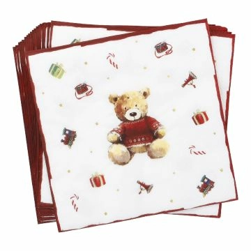 Serviette Bär, 20 Stück