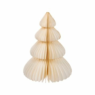 Deko-Baum Wabe, creme/4 Stufen, 20 cm