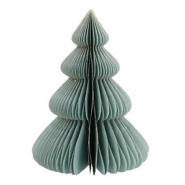 Deko-Baum Wabe, mintgrün/4 Stufen, 20 cm