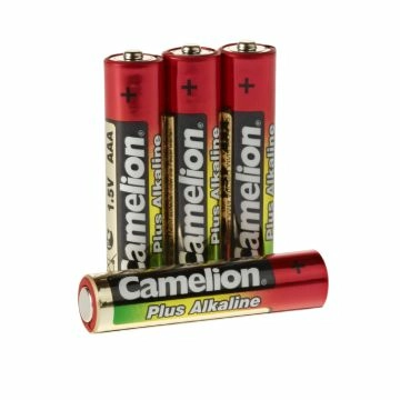 Plus Alkaline Batterien 1,5V, Typ AAA, 4er-Pack