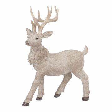 Hirsch Antik, Kopf links, 23 cm