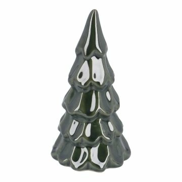 Deko-Tanne Rustik, grün, 18 cm