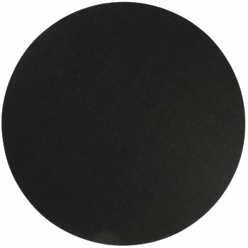 Filz-Platzset, schwarz, 38 cm