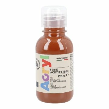 Acrylfarbe, sienna gebrannt, 125 ml