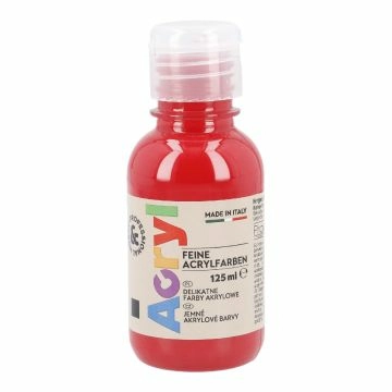 Acrylfarbe, karminrot, 125 ml