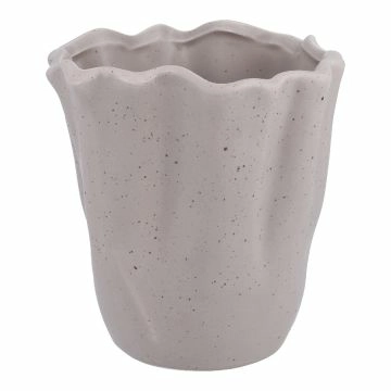 Vase Tulip, grau, 14.5 cm