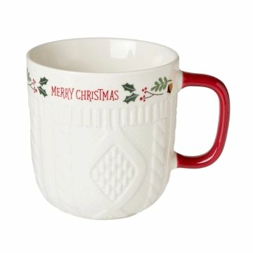 Becher Strick, Merry Christmas, 350 ml