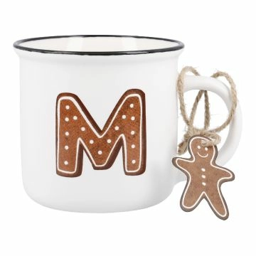 Becher Buchstabe/Lebkuchen, M, 380 ml