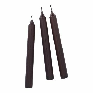 3er Set Blut-Stabkerze, 20 cm