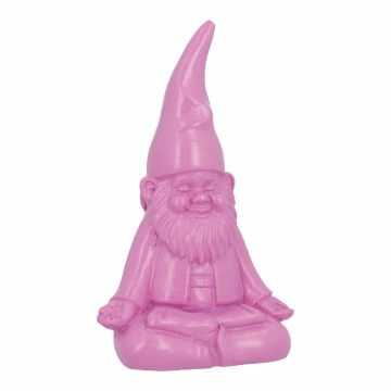 Zwerg Yoga, bunt/pink, 10 cm